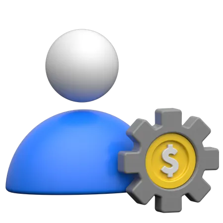 Account Manager  3D Icon