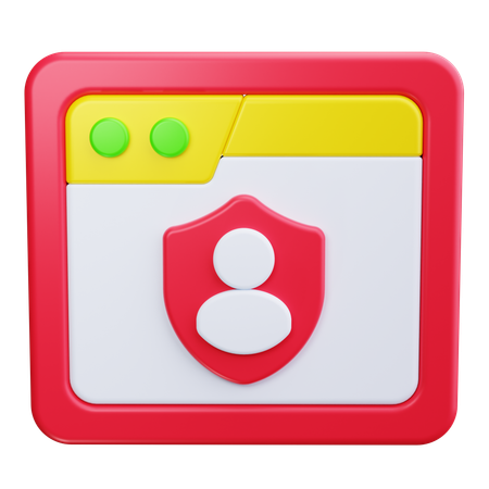 Account Protection  3D Icon