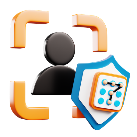 Account Save System  3D Icon