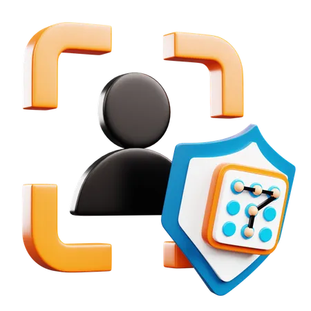 Account Save System  3D Icon