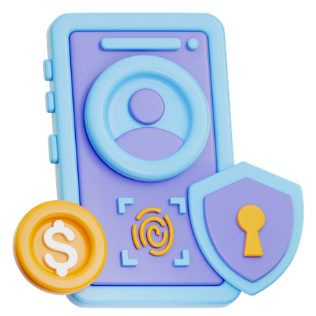 Account Security  3D Icon