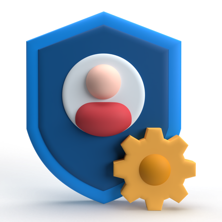 Account Security  3D Icon