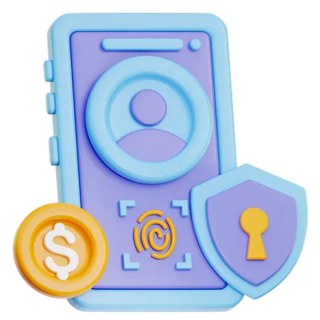 Account Security  3D Icon