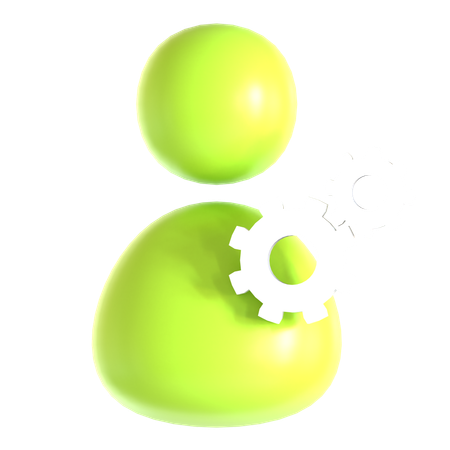 Account Settings  3D Icon