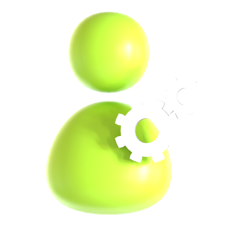 Account Settings  3D Icon