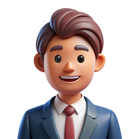 Accountant  3D Icon