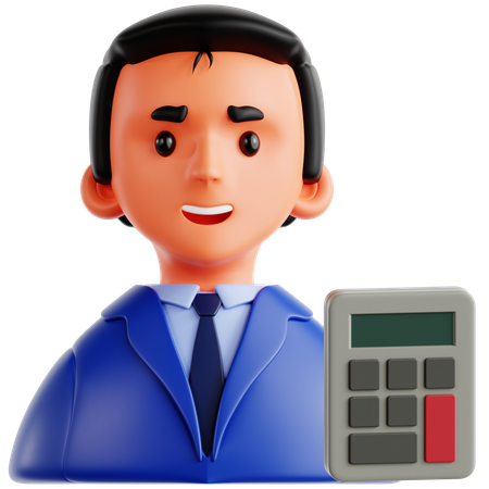 Accountant 3D Icon