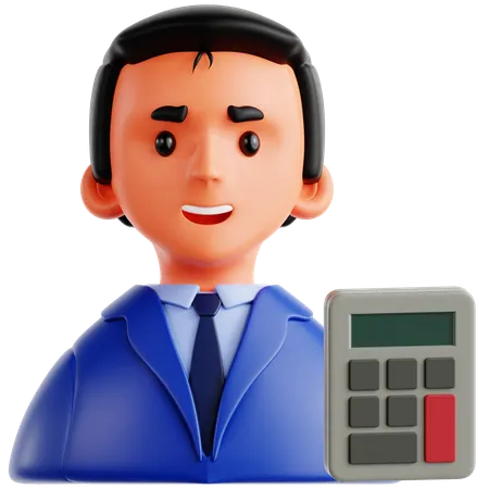 Accountant  3D Icon