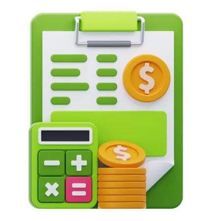 ACCOUNTING  3D Icon