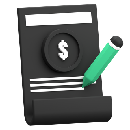 Accounting  3D Icon