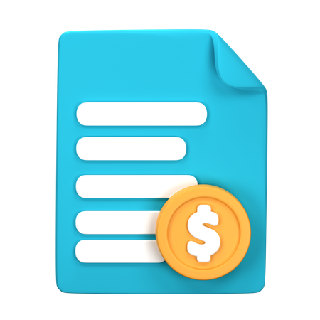 Accounting  3D Icon