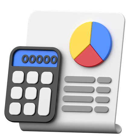 Accounting  3D Icon