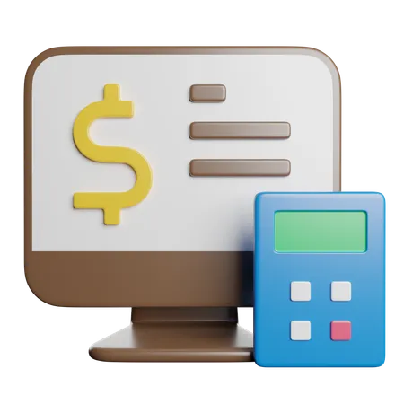 Accounting  3D Icon