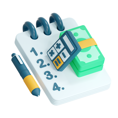 Accounting  3D Icon