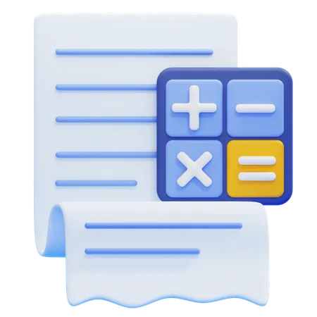 Accounting  3D Icon
