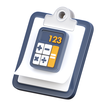 Accounting  3D Icon