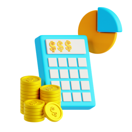 Accounting  3D Icon