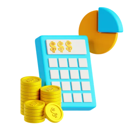 Accounting  3D Icon