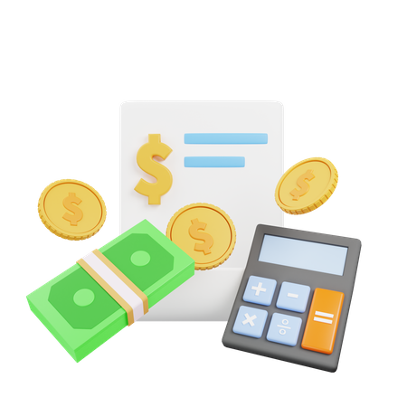 Accounting  3D Icon