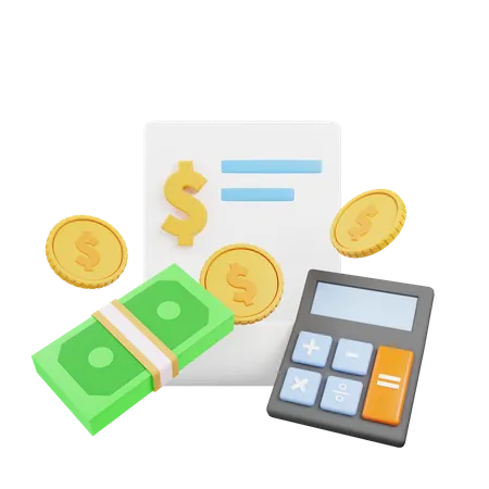 Accounting  3D Icon