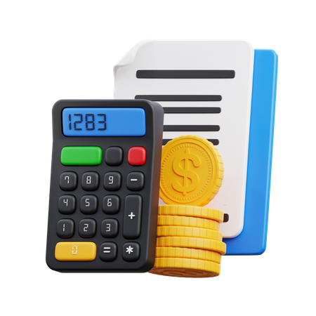 Accounting  3D Icon