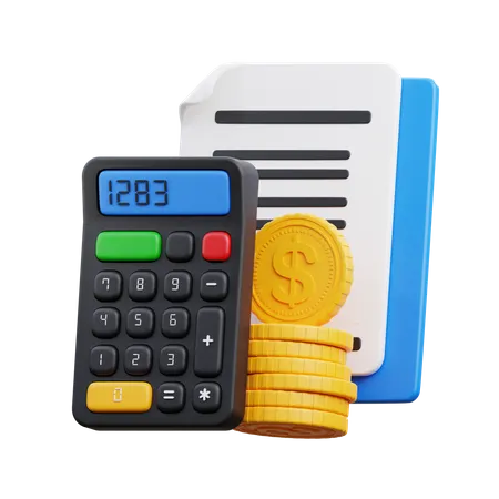 Accounting  3D Icon