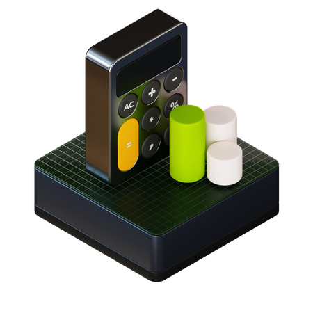 Accounting  3D Icon