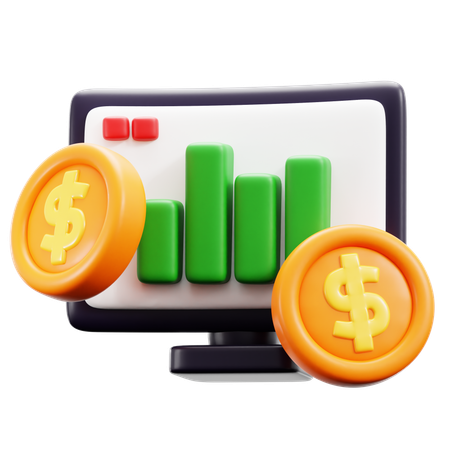 Accounting App  3D Icon