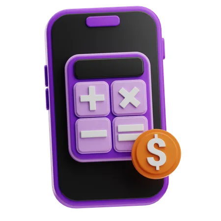 Accounting Application  3D Icon