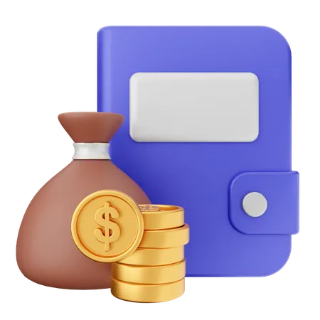 Accounting Book Finance  3D Icon