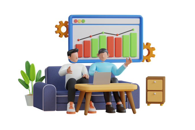 Accounting consultancy  3D Icon