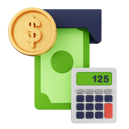 Accounting Finance  3D Icon