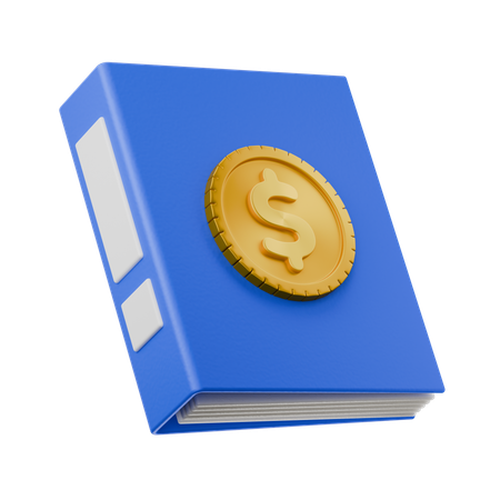 Accounting Folder  3D Icon