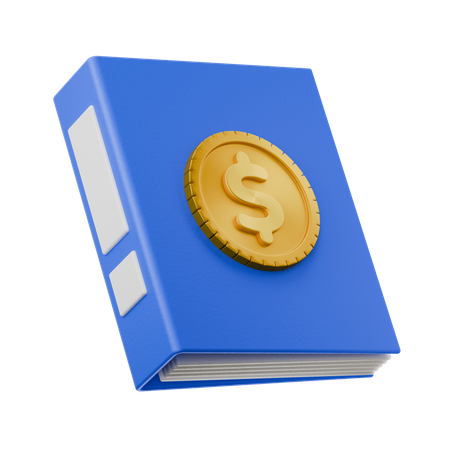 Accounting Folder  3D Icon