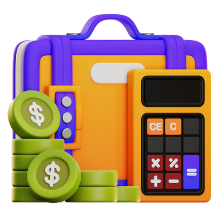 ACCOUNTING JOB  3D Icon