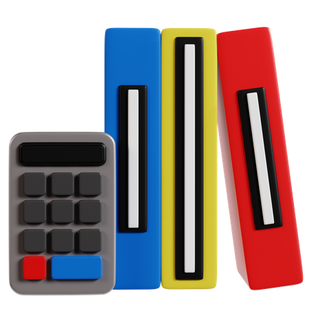 Accounting Records Management  3D Icon