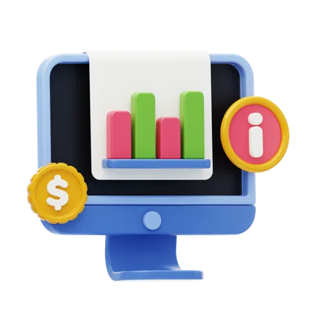 Accounting System  3D Icon