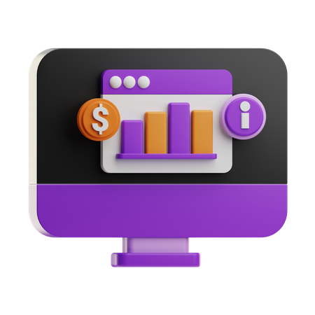 Accounting System  3D Icon