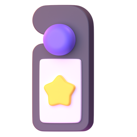 Accroche-porte  3D Icon