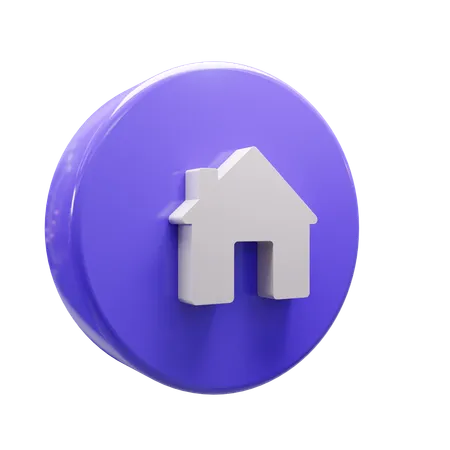 Maison  3D Icon