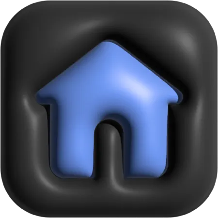 Maison  3D Icon