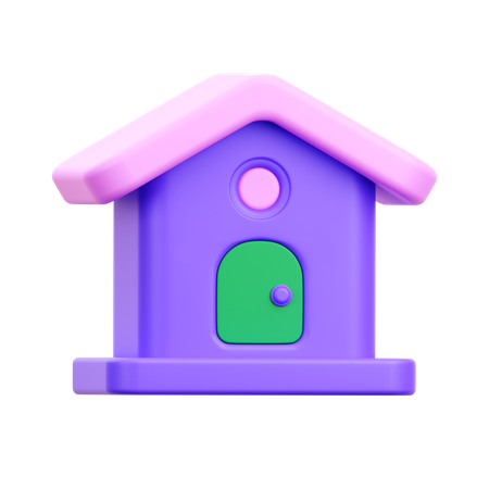 Maison  3D Icon