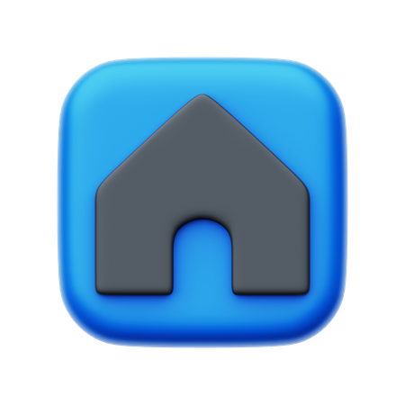 Maison  3D Icon