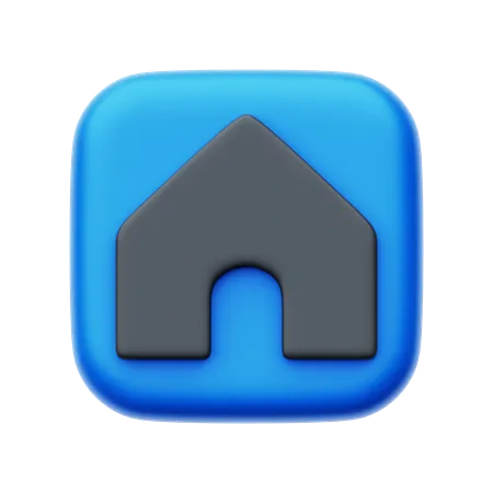 Maison  3D Icon