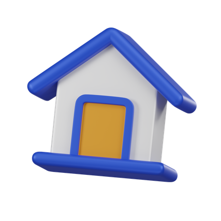 Maison  3D Icon