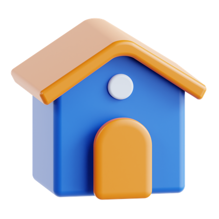 Maison  3D Icon