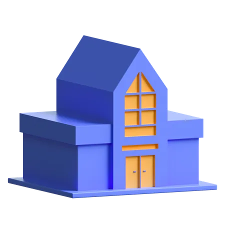 Maison  3D Illustration