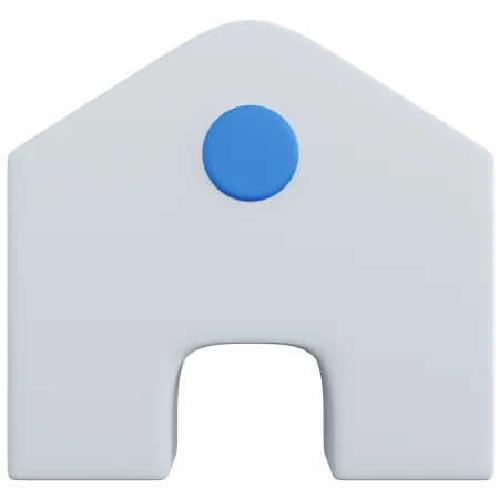 Maison  3D Icon