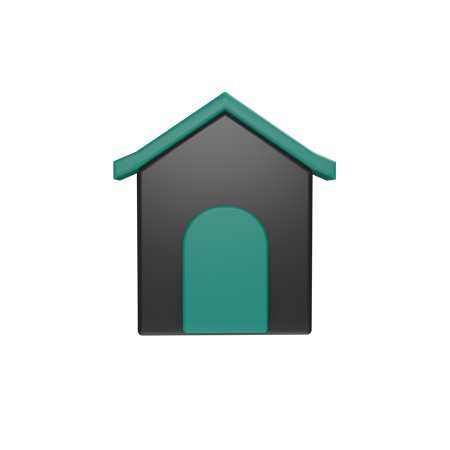 Maison  3D Icon