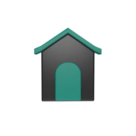 Maison  3D Icon